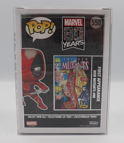 Funko Pop! Marvel Deadpool Primera Aparición Metálico #54 (Exclusivo BoxLunch) - Imagen 2 de 5