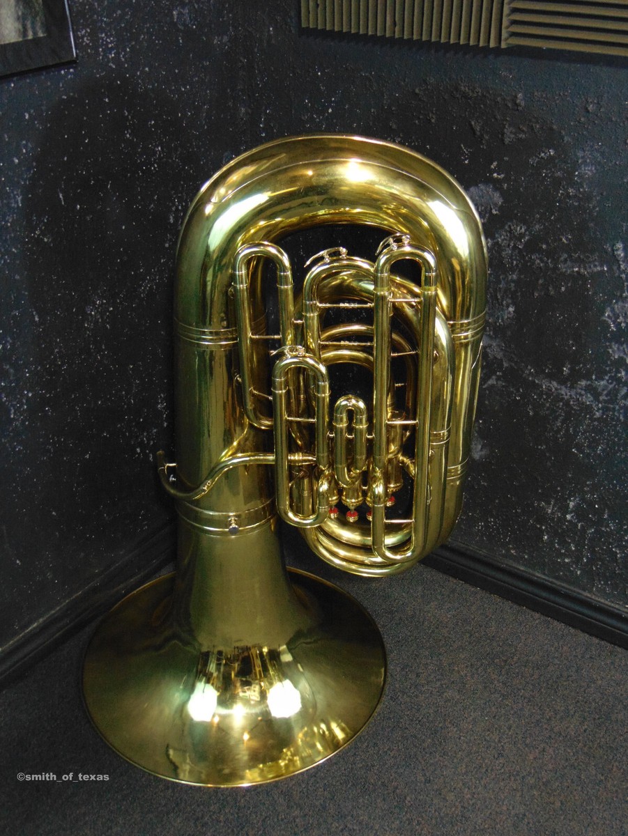 BRAKUL Tone color changer 【OHANA 4】Tuba ACB Shop demo Adams 4/4 Bb Tuba in clear lacquer! wow! Bb
