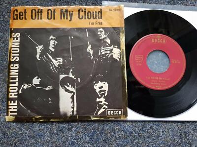 7'' Single Vinyl The Rolling Stones - Get off of my cloud