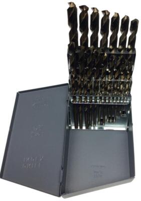 1/16-1/2x64ths 29 Piece HSS Jobber Length Drill Bit Set | eBay