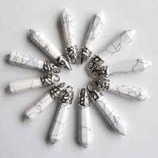 Quartz Crystal Necklace Pendant Necklace Healing Pointed Pendant Reiki Necklace