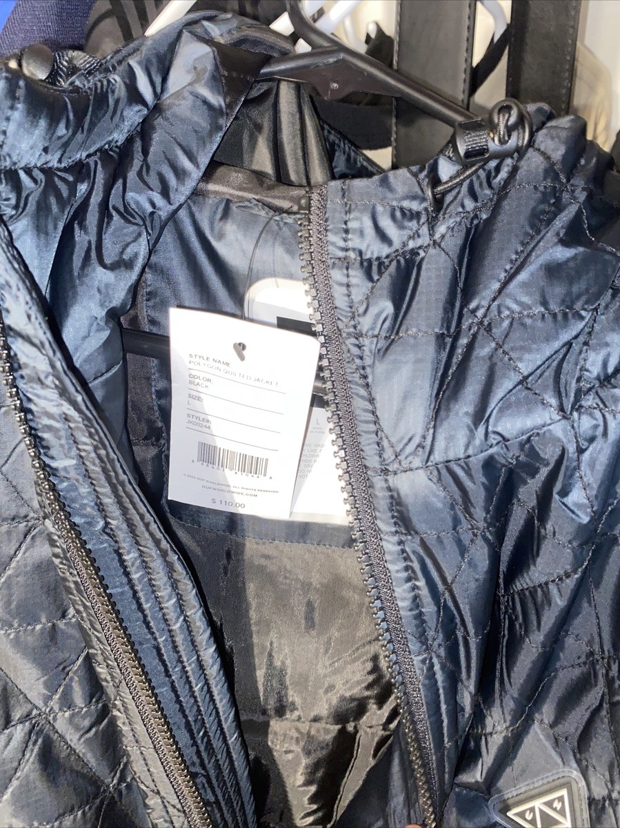 HUF POLYGON QUILTED JACKET | eBay