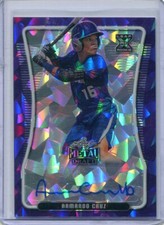 2020 Leaf Metal Draft Autographs Purple Crystal Armando Cruz Rookie Auto 1/10