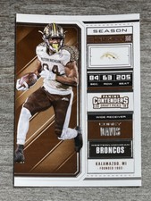 Corey Davis 2018 Panini Contenders Draft Picks Broncos #23  *F35*