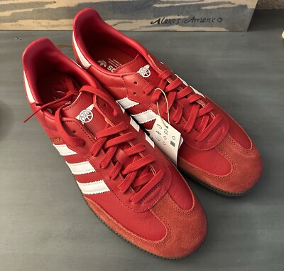Size 12 - adidas Arsenal FC x Samba Team Power Red Shoes New w/ Box