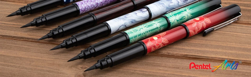 Pentel Arts Edición Limitada Cepillo de Bolsillo, Pincel de Tintado Pluma EDICIÓN LIMITADA Foto 4 de 4