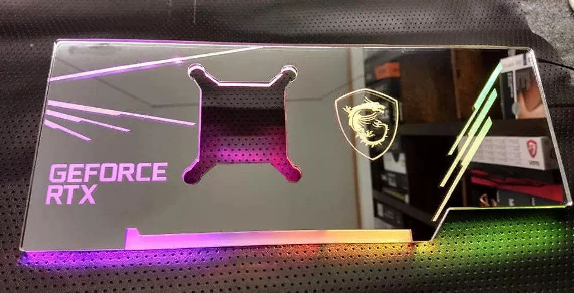 Video card backplate sale