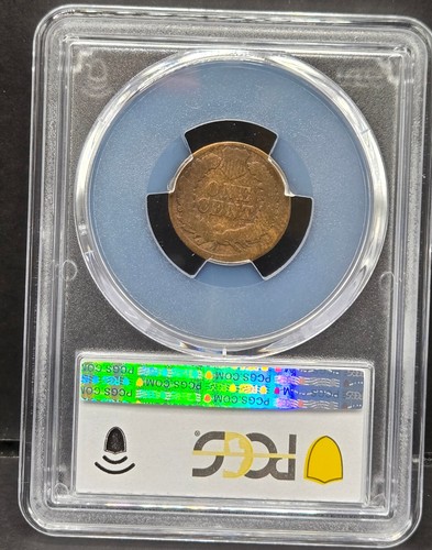 1896 P Broadstruck Error Indian Head Cent PCGS G 04 - Picture 4 of 4