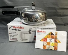 Hawkins HC35 Contura 3.5-Liter Pressure Cooker Small Aluminum
