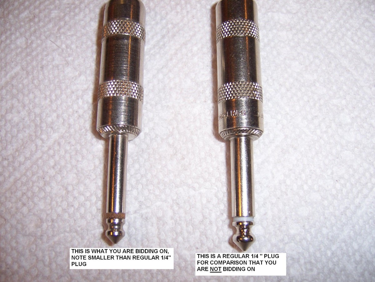Switchcraft .21inch .206 connector S580 littel plug pj068 size