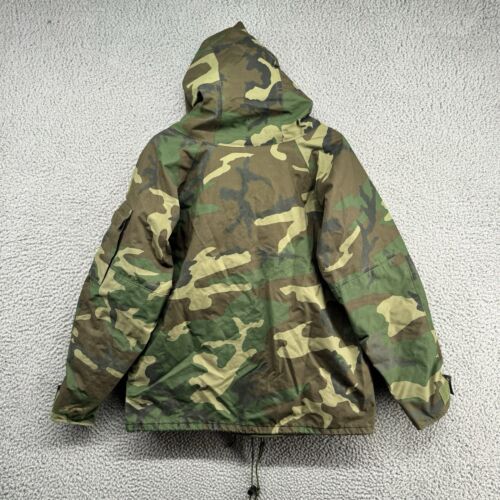 Vintage Military Jacket Mens Medium Extra Short Gore Rain Tex Cold Weather Parka - Picture 2 of 13