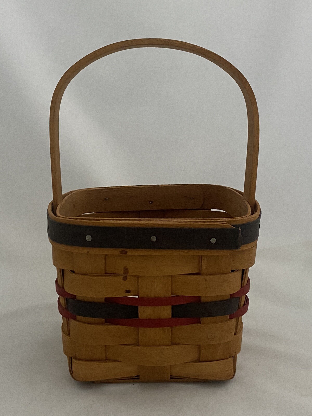 Longaberger 1993 Inaugural Basket (Clinton) Signed Dated