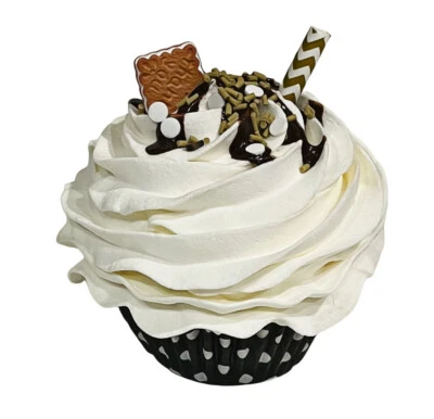 DEZICAKES Fake Cupcakes & Cake Artificial Food Smores Cupcakes