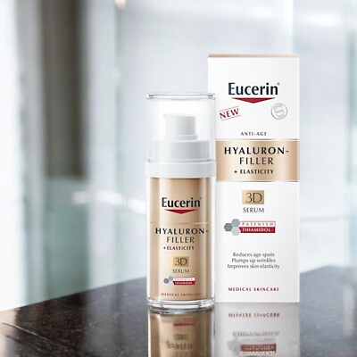 Eucerin Hyaluron Elasticity Filler 3D Serum Plump Lift Wrinkles