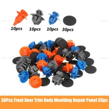 30Pcs x Front Door Trim Body Moulding Repair Panel Clips Set For Toyota 4Runner