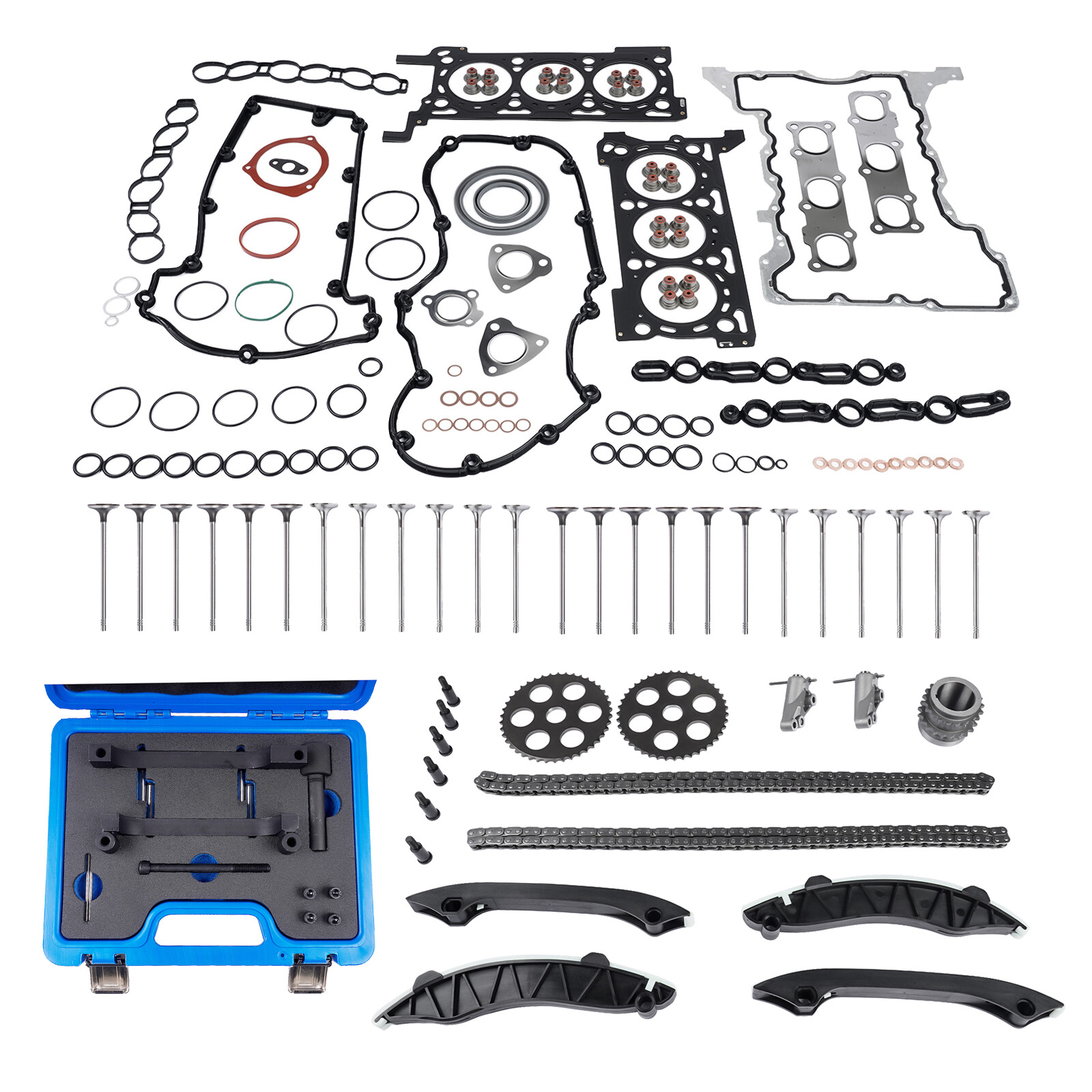 Eco-diesel Engine Rebuild Valves Kit For Jeep Grand Cherokee Ram 1500 Maserati