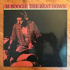 M-Boogie - The Beat Down LP Ill Boogie Records ILL72045 2001 Press Lumbajak VG+