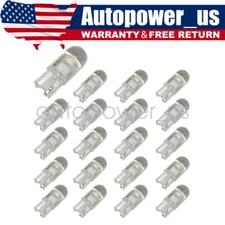 NEW 20X  T10 LED License Plate Light Car Interior Bulbs White 168 2825 194 W5W