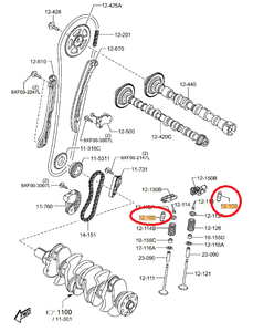 8x Hydraulic Lash Adjusters Tappets Mazda 6 Cx 5 3 2 2 Diesel Skyactiv Genuine Ebay