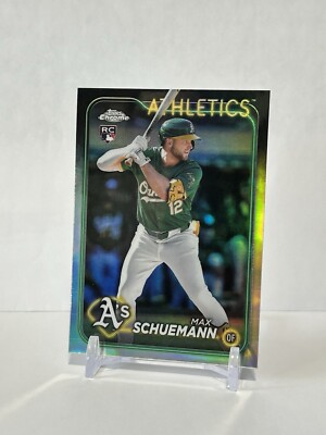 2024 Topps Chrome Update Max Schuemann RC Refractor #USC42
