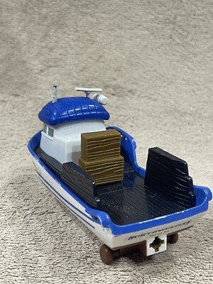 Disney Pixar Cars Agent Crabby Plastic Boat Northwestern Spy Toy