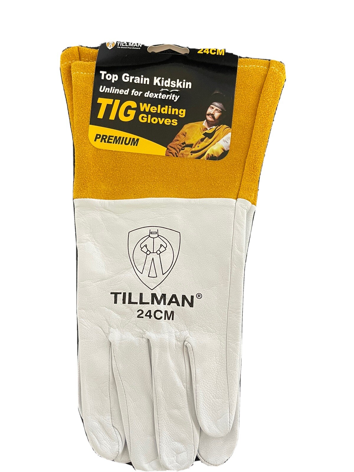 Tillman 24C M Top Grain Kidskin TIG Welding Gloves Medium eBay