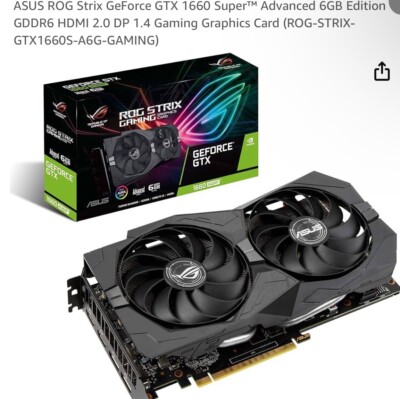 Asus Rog Strix GeForce GTX 1660 Super