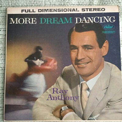 Ray Anthony More Dream Dancing 12'' Vinyl LP Record 1959 