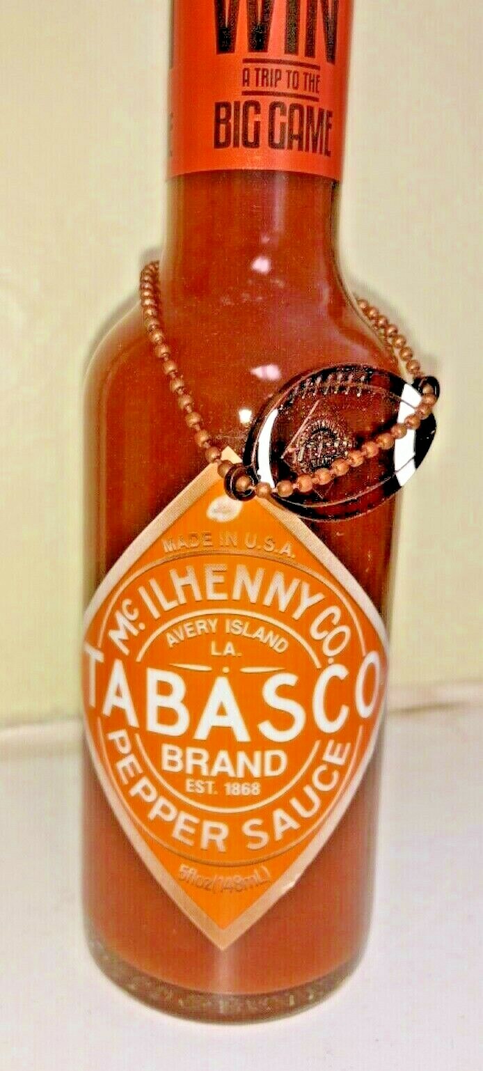 ¡¡Baja de precio!! Salsa Tabasco Big Game vintage botella sin abrir en caja original