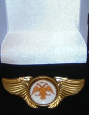 Ancient Royal Byzantine Roman Empire Dynasty Eagle Battle Magnet Sticker Emblem