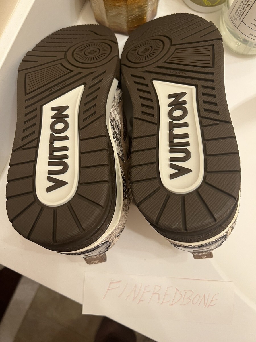 100% Authentic Louis Vuitton Python (like) Mens Skate