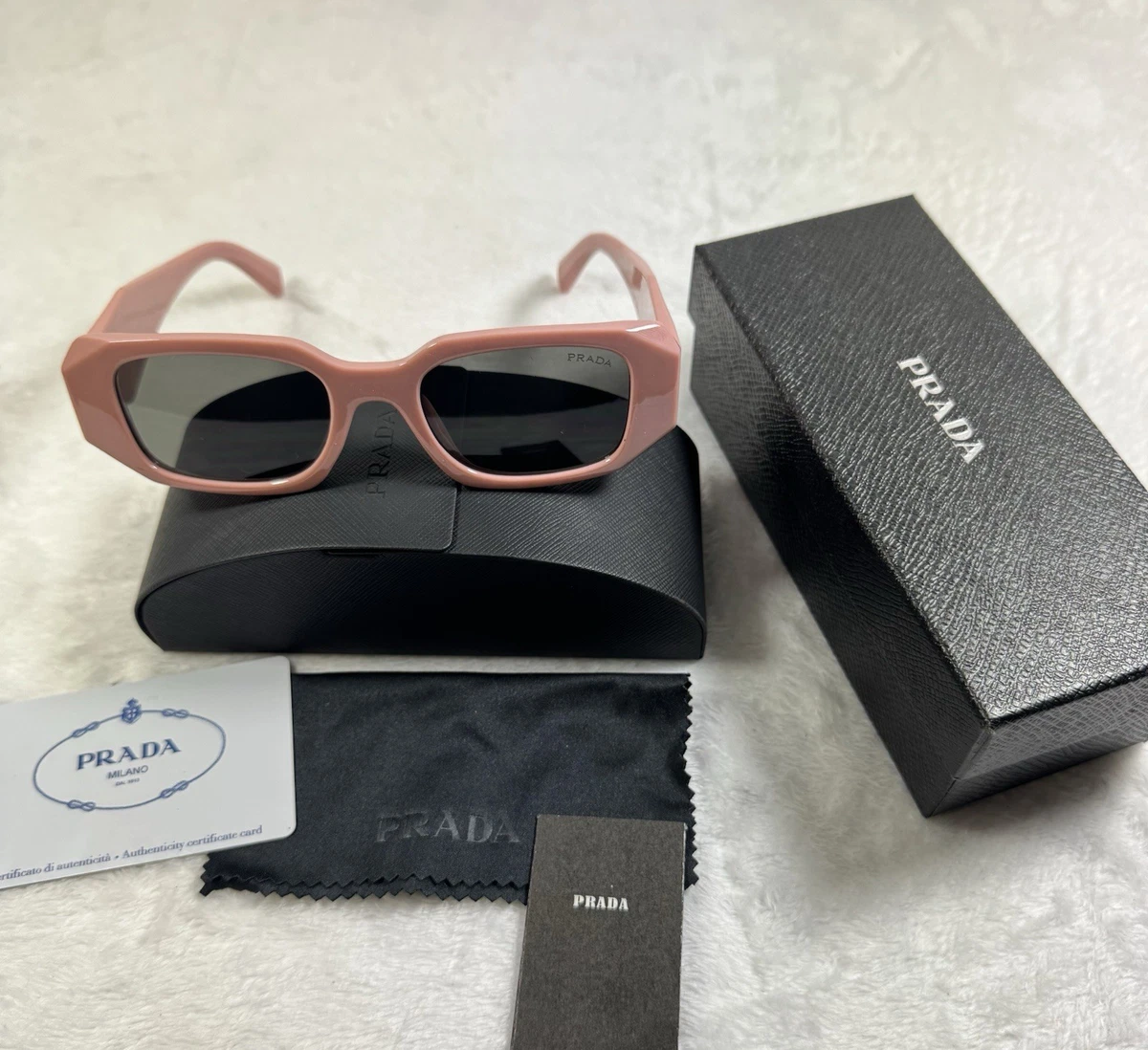 PRADA Pink Designer Sunglasses for Women for sale | eBay