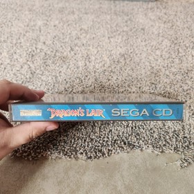 Dragon's Lair (Sega CD, 1993) - W/ Registration Card 