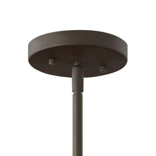 Hinkley Lighting 2302 Black Aria Single Light 5"W Outdoor Mini Pendant - Picture 6 of 8