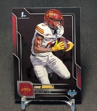 Chase Sowell 1st Rookie RC 2025 Bowman Chrome U University Card #23 Iowa State