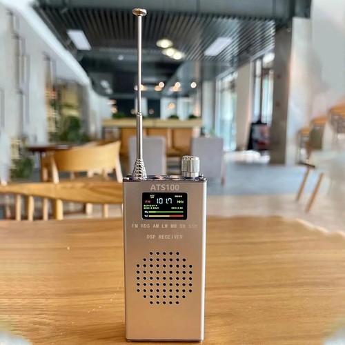 LCD Display Radio 3.5mm External Antenna Support Protective Cover Included - Afbeelding 4 van 8