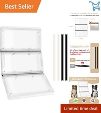 Pet Door Replacement Flap Polycarbonate Large Extra Large With Rubber Strips