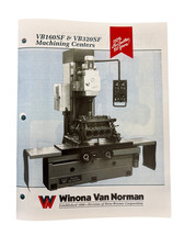 Winona Van Norman Model Vb160sf Vb320sf Boring Bar - Surfacer Flier Winona Van Norman Model Vb160sf Vb320sf Boring Bar - Surfacer Flier