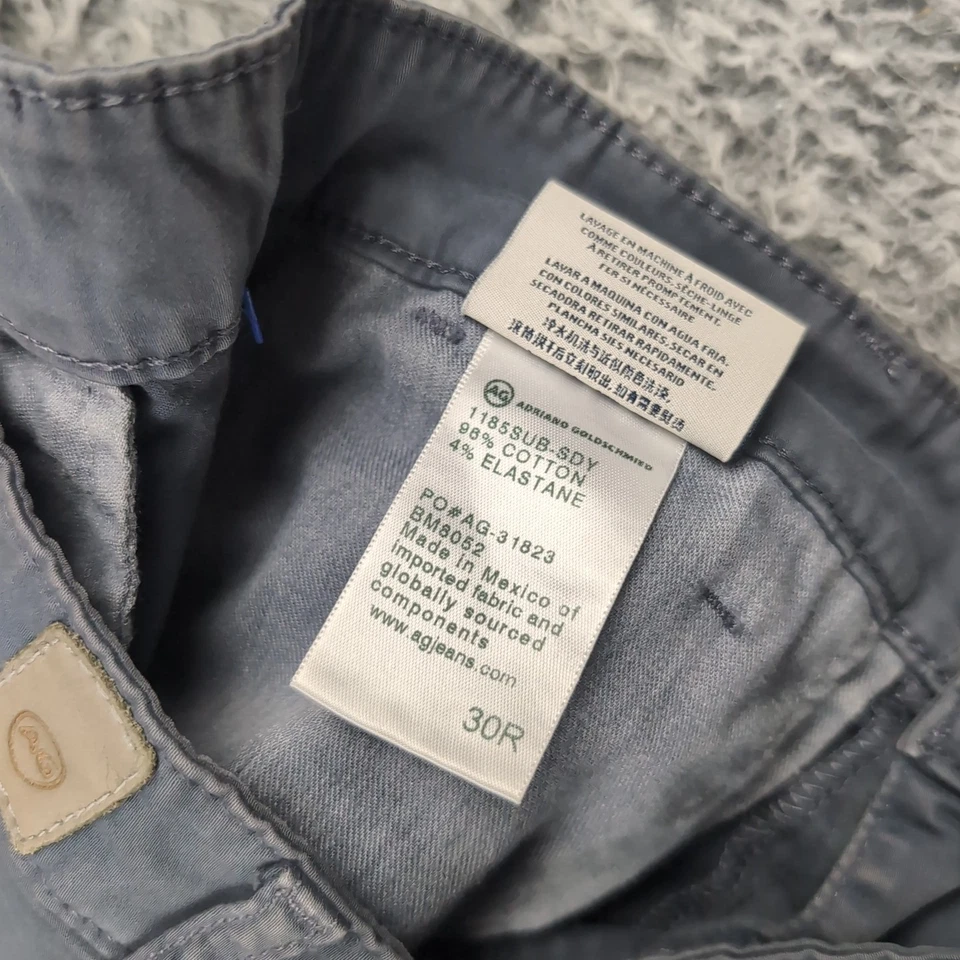 Adriano Goldschmeid Shorts Men 30 Gray Chino Preppy Classiccore Normcore Casual - Image 4 of 4