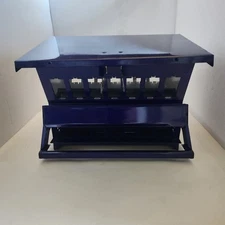 Heritage Farms Blue Absolute II Squirrel Proof Bird Feeder, No handle