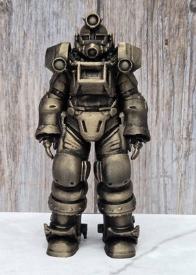 Fallout Inspired Excavator Power Armor Hand Painted 6  Tall
