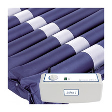 Intermed Matelas à bulles anti-escarres Libra I Stage 4 avec compresseur Bleu