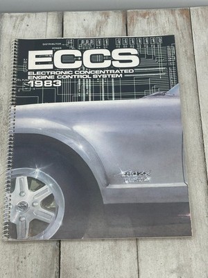 ECCS Electronic Concentrated Engine Control System 1983 Service Manual