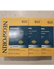 Neosporin Original Antibiotic Ointment 24 Hour Infection Prevention X3 Exp 2026+