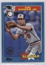 2022 Series 2 1987 Topps All-Star Baseball Blue Cal Ripken Jr #87AS-9 HOF 1i3j