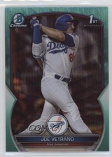 2023 Bowman Draft Chrome Aqua Wave Refractor 38/125 Joe Vetrano #BDC-91 06l5