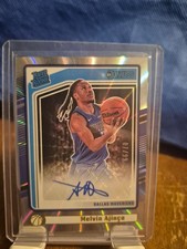 2024-25 Panini Donruss - Rated Rookie Melvin Ajinca #283 (AU RC) /99 Auto Rookie