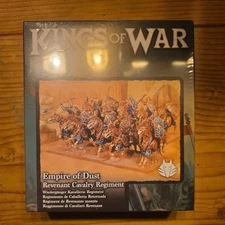Kings of War Empire of Dust Revenant Cavalry Regiment