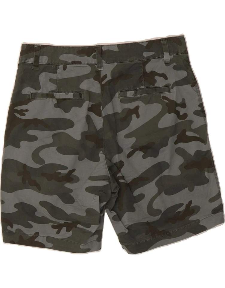 GAP Womens Girlfriend Chino Shorts US 6 Medium W30 Khaki Camouflage Cotton CB08 - Image 2 of 3