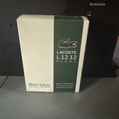 Lacoste L.12.12 Blanc by Lancome for Men 3.3 oz Eau de Toilette Spray